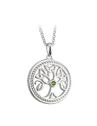 Sterling Silver Tree of Life Pendant Necklace - Made in Ireland