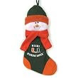 Miami Hurricanes NCAA Snowman Holiday Stocking (22)"