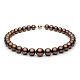 41dEh9AdQyL. SL160  Chocolate Tahitian Necklace   11 14mm, 20 Inches, AA+ Quality
