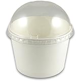 6 and 8 oz Paper Cup Dome Lids - 1,000 / Case