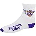 Phoenix Suns Youth White Team Logo Crew Socks