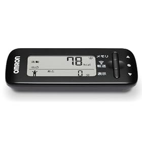 �I������(OMRON) �����ʌv Calori Scan �J�����X�L���� �u���b�N HJA-307IT-BK