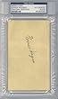 Honus Wagner Autographed Photo - Index Card PSA DNA #65060725 - Autographed MLB Photos