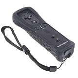 Remote Controller Built-in Motionplus Silicone Case Wristlet for Wii