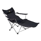 Camp 4 Snobby II - Chaise pliante - Monture en acier - 98 x 20 x 20