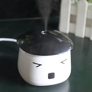 AGPtek® Cute Mini USB Air Mist Humidifier for Bedrooms, Living Rooms ...