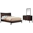 3-pc. Stuttgart Bedroom Set - Cappuccino (Queen)