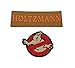 GHOSTBUSTERS III New Movie Characters Set of 2 Iron-On/Sew On Patches (HOLTZMANN)