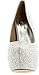 Eye Candie Womens Celine-85W Fashion Shiny New Design Platform Pump