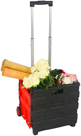 New Pack and Roll Luggage Lightweight Folding Shopping and Utility Cart