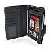 Navitech Genuine Black Napa Leather Flip Open Book Style Carry Case Cover for the Kindle Fire 7 Inch Tablet By Amazon Android 3.2