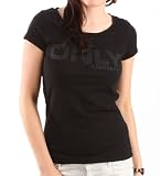 Only Damen T-Shirt Logo Caviar S/S Top