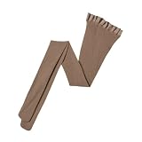 Women's DanzNmotion Professional Weight Mesh Tights - Suntan