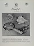 Image 1955 Ad Wartski Carl Faberge Ashtray Magnifying Glass Box Bonbonniere London - Original Print Ad