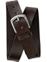 Old Navy Womens Brown Basic Leather Belt