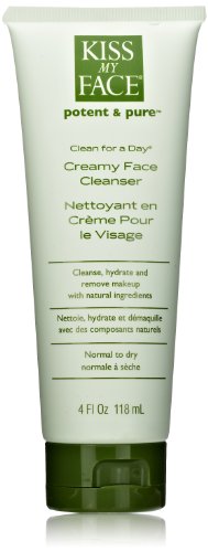 Kiss my face organic clean for a day creamy face cleanser,  face …