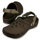 CROCS ACE BOATING CHOCOLATE KHAKI UNISEX SLINGBACK Size 13M