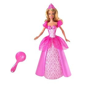 Barbie Pink Princess Doll by Mattel
