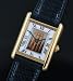 Vintage/Antique watch: Pre-owned Women's Cartier Watch Vermeil TRI-GOLD DIAL Swiss Manual Wind Movement 1980's