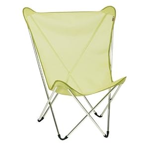Lafuma Maxi Pop Up Canvas Folding Chair, Kiwi Green