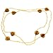 Jewelry : Amber Hearts Beaded Long Collar Necklace