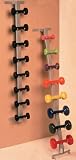 Medline Vinyl-Coated Dumbbell Weights - 5 lb, navy blue - Model MDSP100554