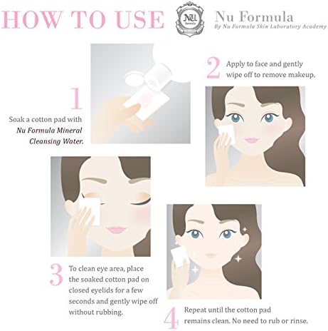 Nu Formula 7 in 1 Mineral Cleansing Water for Sensitive Skin(100 Ml.×2)