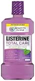 Listerine Total Care, 6 Benefits in One, Anticavity Fluoride Rinse, 33.8-Ounce Bottles (Pack of 6)