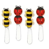 Cheese Spreader Set of 4 - Bee + Ladybug