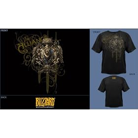 T-Shirt 'World of warcraft' - the Alliance - Taille XL