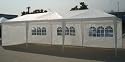 Pavillion Partyzelt 3x9m, wei&szlig;