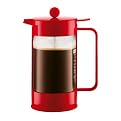 Bodum 8-c. FrenchPress Coffee Maker Red