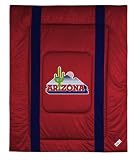 ARIZONA WILDCATS OFFICIAL LOGO TWIN SIZE JERSEY COMFORTER