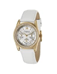 Caravelle by Bulova Womens 44N100 Multifunction silver/white dial Watch