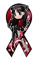 マグコレ Fate/stay night 遠坂凛 マグネット(リボン型)