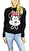 Minnie Mouse Juniors Sweatshirt Black