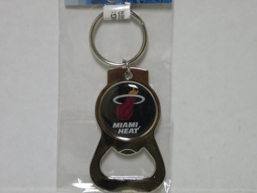 NBA Miami Heat Bottle Opener Key Tag, Key Chain