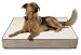 Buddy Beds - Orthopedic Memory Foam Dog Bed - Large Rectangular - Taupe Microfiber