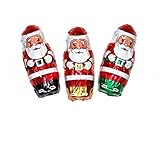 Christmas Mini Santa's Solid Milk Chocolate (1 Lb - 55 Pcs)