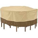 Classic Accessories 78942 Veranda Patio Table & Chair Set Cover, Large
