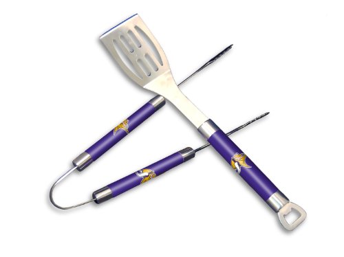 NFL Minnesota Vikings Barbeque Tongs and Spatula Set