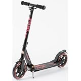 bike*star 205mm Premium Luxus Scooter Kinder-Roller - Farbe Schwarz & Rotvon "Bikestar"