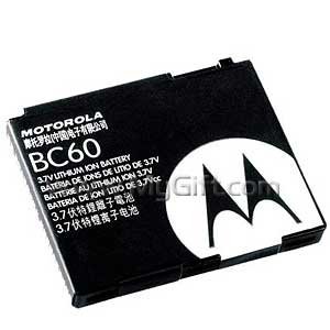 Motorola SLVR L7 OEM Battery #BC60/ SNN5768