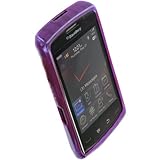 BlackBerry Storm 2 High Gloss Silicone Case (Purple)