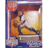 MIKE PIAZZA of the LOS ANGELES DODGERS Starting Lineup Stadium Stars Phillies All Star Game Veterans Stadium 1996