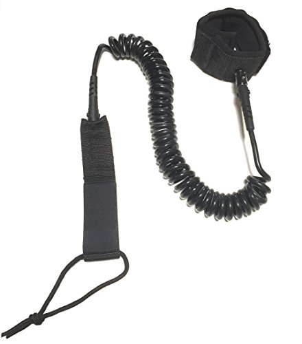Stand-Up-Paddle-Board-Leash--LEGENDS-10-Supreme-Coiled-SUP-LEASH-For-Lake-Marina-or-Ocean-Paddle-Boards