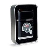 Tampa Bay Buccaneers Refillable Butane Torch Lighter with Tin Gift Box