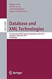 Database and XML technologies : 7th International XML Database Symposium, XSYM 2010, Singapore, September 17, 2010 : proceedings