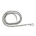Borobudur Bali Chain 2.5mm Byzantine Necklace 18 in Sterling Silver