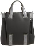 [R[{T] Business tote bag SC-001 -zip-N Black